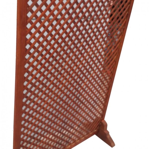 AHŞAP PARAVAN - (200*70 CM) TİK RENGİ