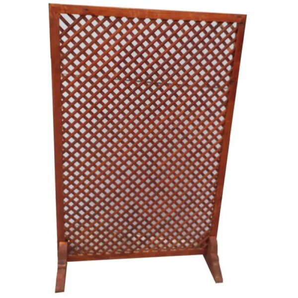 AHŞAP PARAVAN - (150*100 CM) TİK RENGİ - Görsel 2